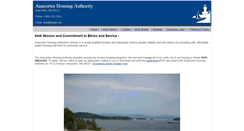 Desktop Screenshot of anacorteshousing.com